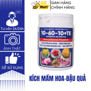 Phân bón NPK 10-60-10+TE kích mầm hoa, tăng đậu quả, tạo mầm nhanh, ra hoa đều – Gomart