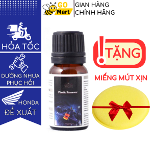 Plastic Remover dung dịch chuyên phục hồi nhựa nhám ô tô xe máy an toàn dễ sử dụng Go Mart