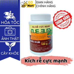 Phân bón ra rễ cực mạnh N3M (100g) thuốc kích rễ cây cảnh bonsai hoa ủ hạt giống NPK Go Mart